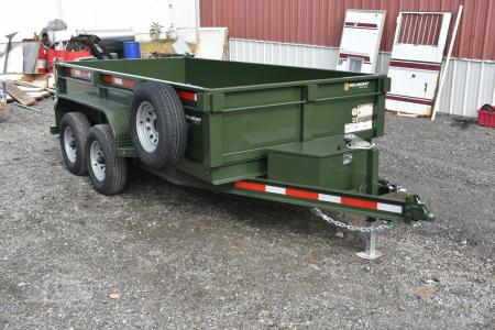 New 2026 BELMONT 12 ft Dump Trailer