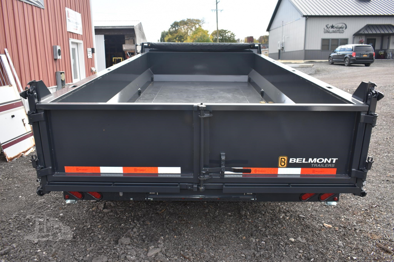New 2026 BELMONT 16 ft Dump Trailer