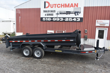 New 2026 BELMONT 16 ft Dump Trailer