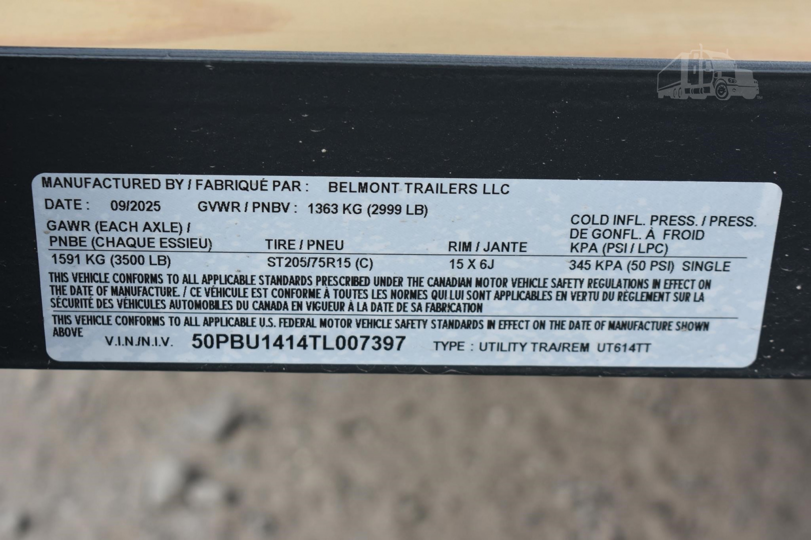 New 2026 BELMONT 14 ft Landscape Trailer
