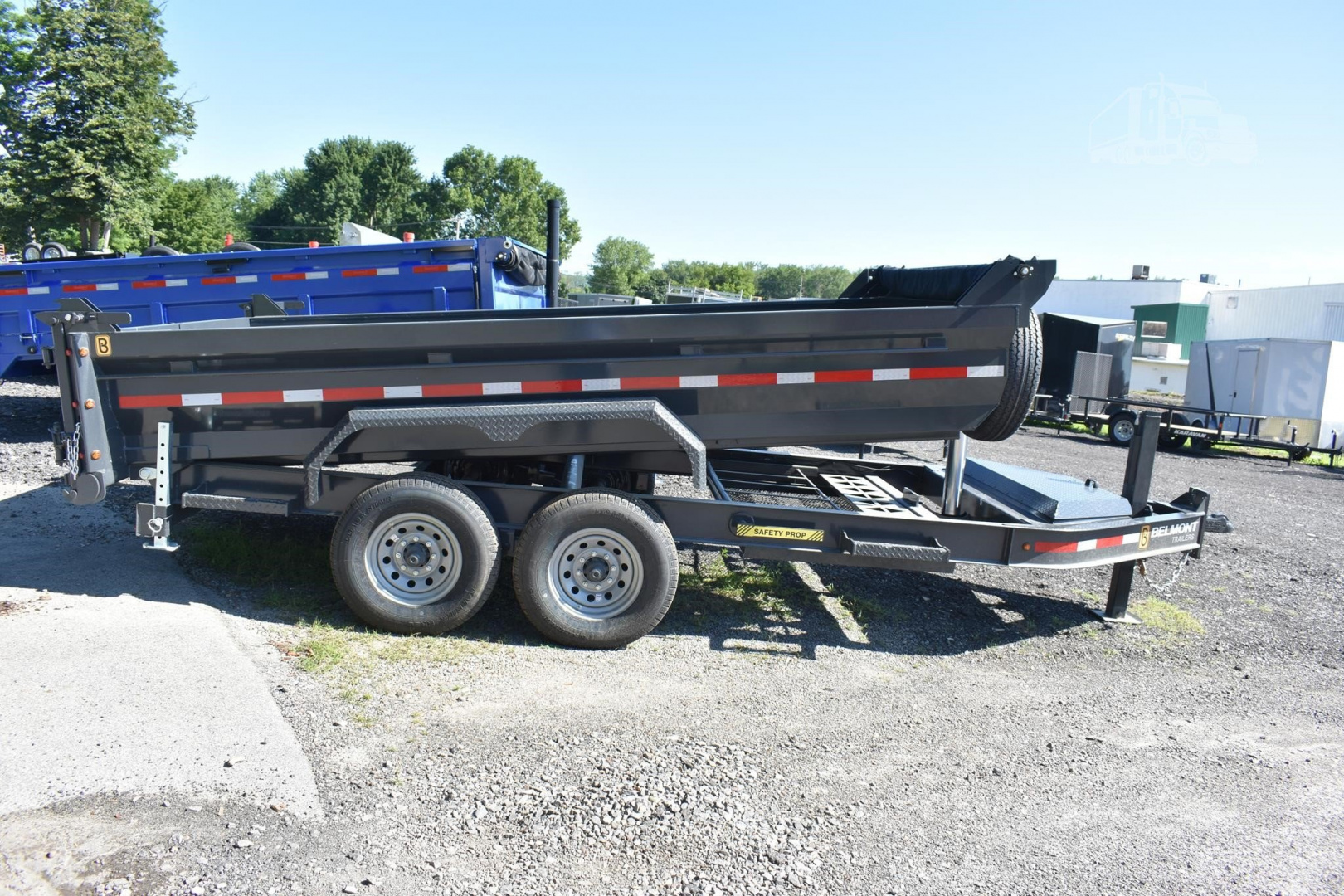 New 2025 BELMONT 14 ft x 101 in Dump Trailer