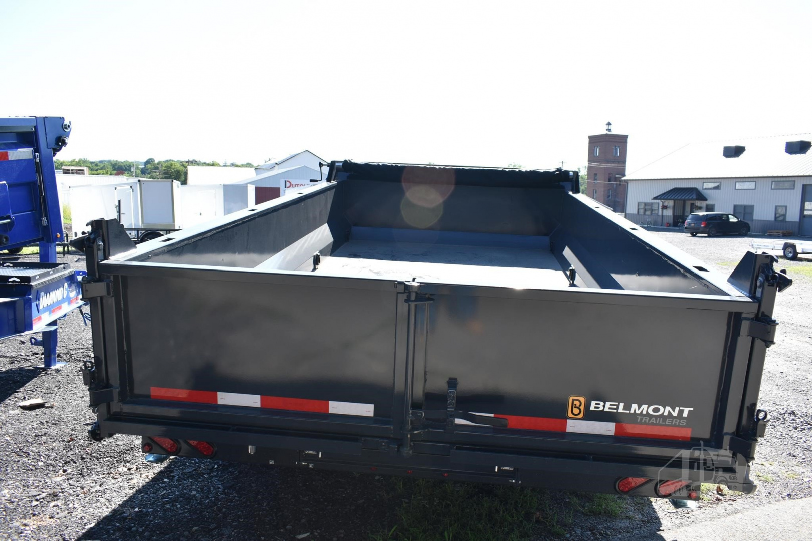 New 2025 BELMONT 14 ft x 101 in Dump Trailer