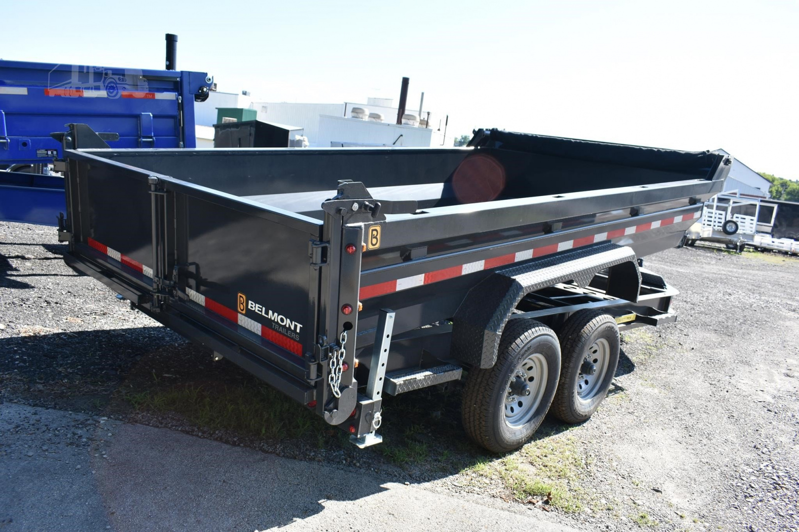 New 2025 BELMONT 14 ft x 101 in Dump Trailer