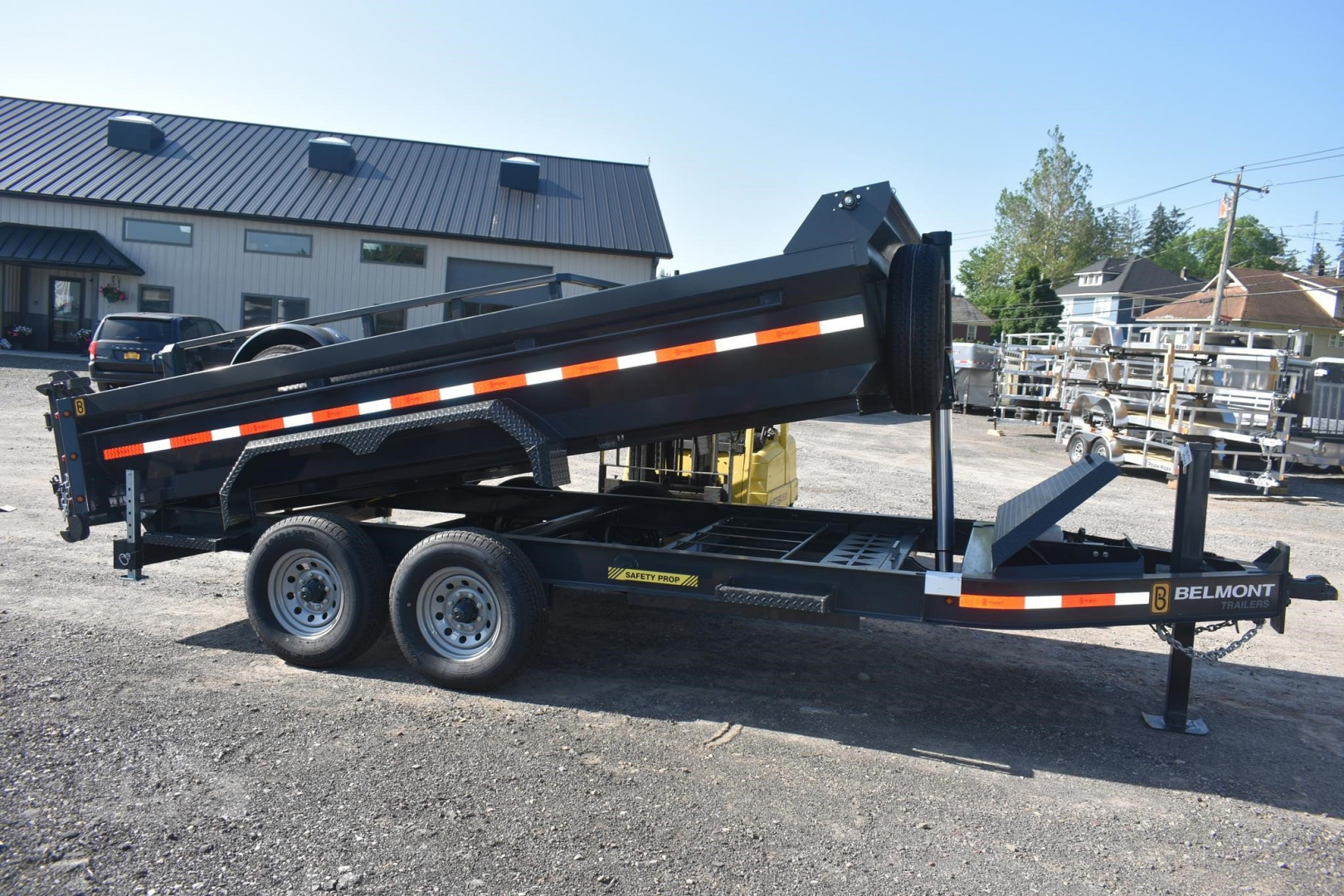 New 2025 BELMONT 14 ft x 101 in Dump Trailer