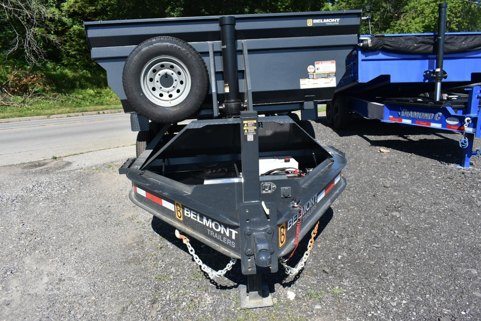 New 2025 BELMONT 14 ft x 101 in Dump Trailer