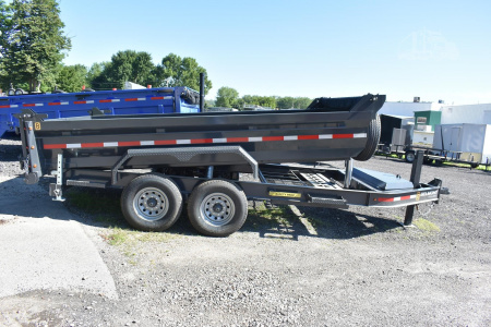 New 2025 BELMONT 14 ft x 101 in Dump Trailer