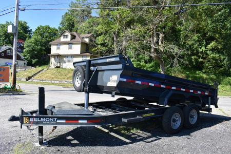New 2025 BELMONT 14 ft x 101 in Dump Trailer