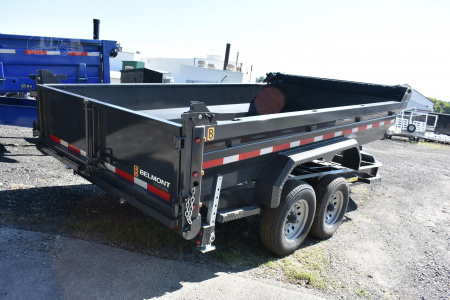 New 2025 BELMONT 14 ft x 101 in Dump Trailer