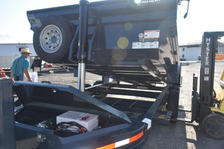 New 2025 BELMONT 14 ft x 101 in Dump Trailer