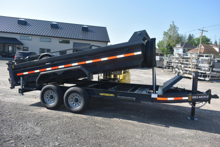 New 2025 BELMONT 14 ft x 101 in Dump Trailer