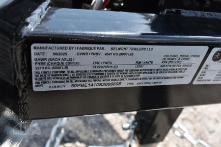 New 2025 BELMONT 14 ft Cargo / Enclosed Trailer