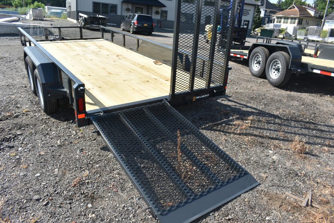 New 2025 BELMONT 16 ft Flatbed Trailer