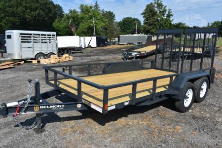 New 2025 BELMONT 14 ft Landscape Trailer