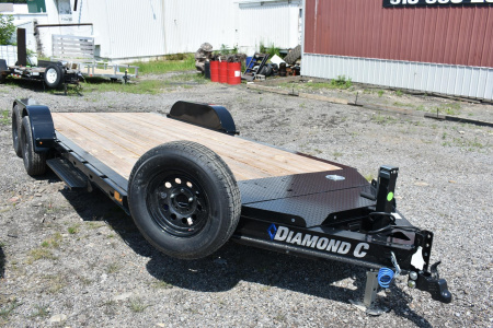 New 2025 DIAMOND C 18 ft x 83 in Flatbed Trailer