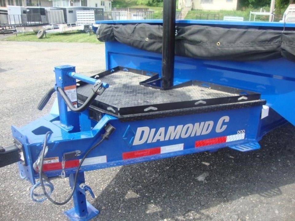 New 2024 DIAMOND C 14 ft x 96 in Dump Trailer