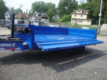 New 2024 DIAMOND C 14 ft x 96 in Dump Trailer