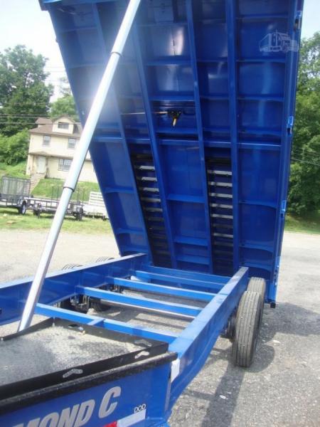 New 2024 DIAMOND C 14 ft x 96 in Dump Trailer