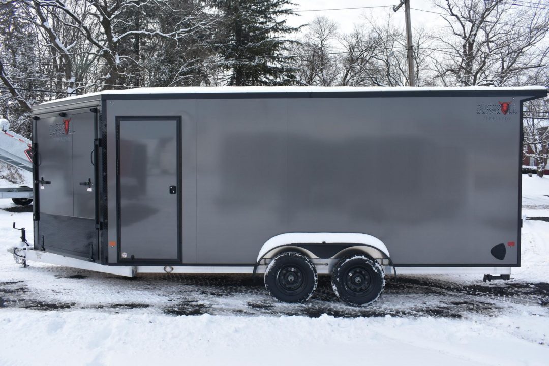 New 2026 DURABULL TRAILERS 18 ft x 90 in Snowmobile Trailer