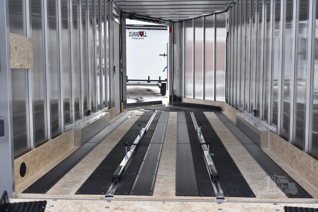 New 2026 DURABULL TRAILERS 18 ft x 90 in Snowmobile Trailer