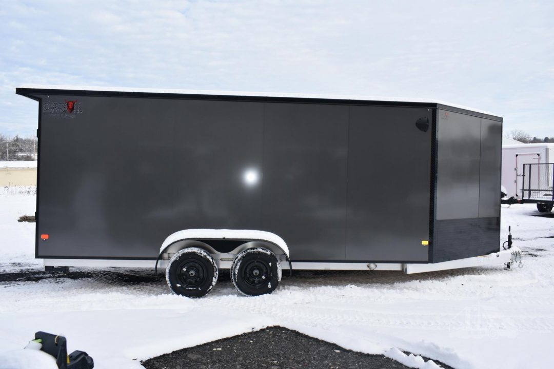 New 2026 DURABULL TRAILERS 18 ft x 90 in Snowmobile Trailer