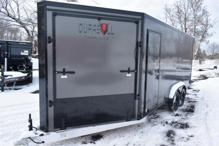 New 2026 DURABULL TRAILERS 18 ft x 90 in Snowmobile Trailer