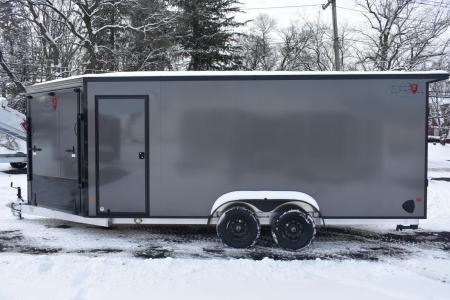 New 2026 DURABULL TRAILERS 18 ft x 90 in Snowmobile Trailer