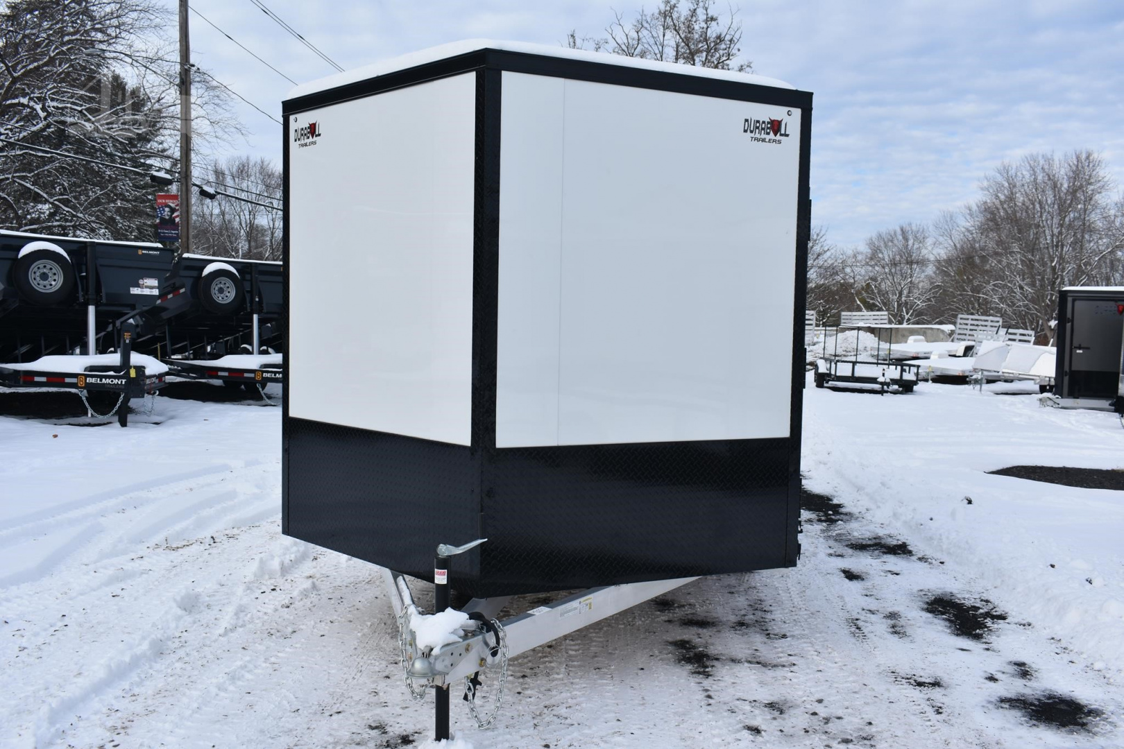 New 2026 DURABULL TRAILERS 14 ft x 102 in Snowmobile Trailer
