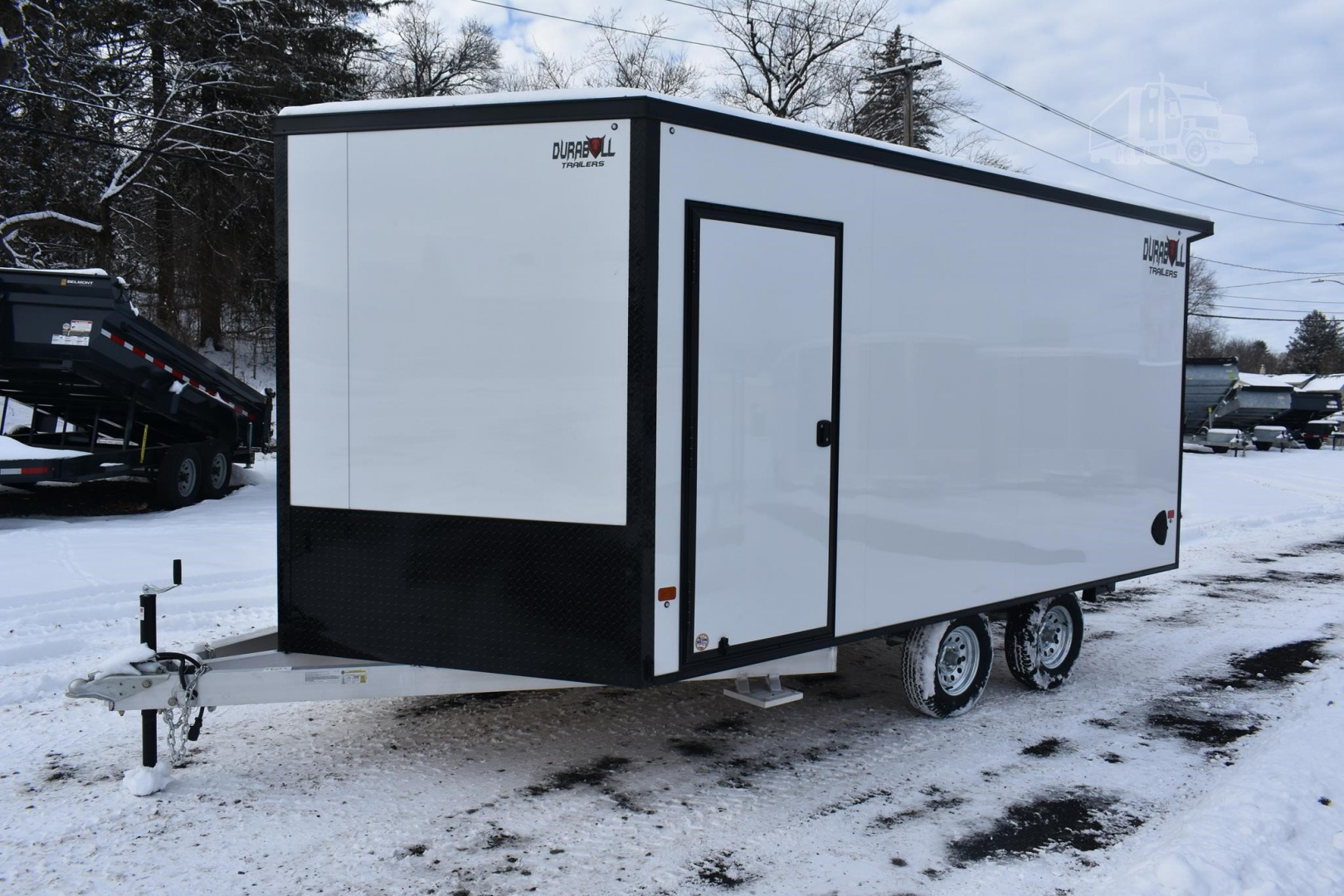 New 2026 DURABULL TRAILERS 14 ft x 102 in Snowmobile Trailer