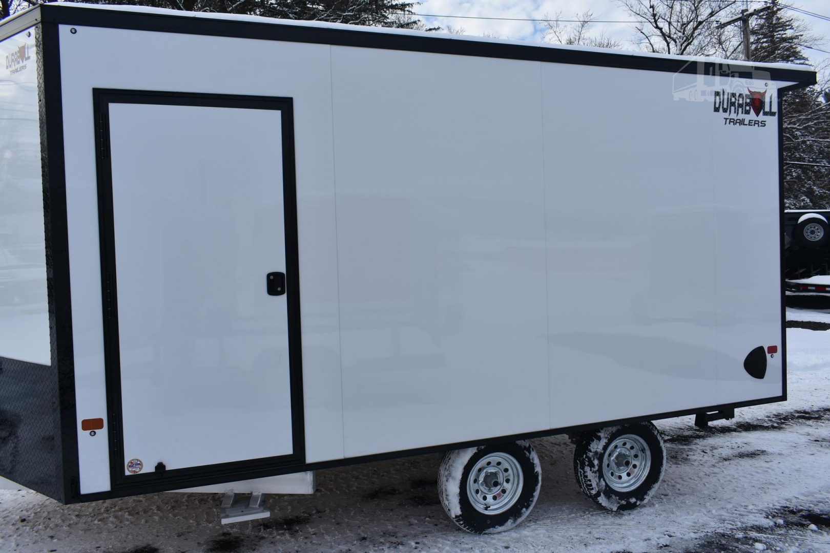 New 2026 DURABULL TRAILERS 14 ft x 102 in Snowmobile Trailer