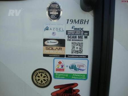 New 2024 FOREST RIVER IBEX 19MBH Travel Trailer