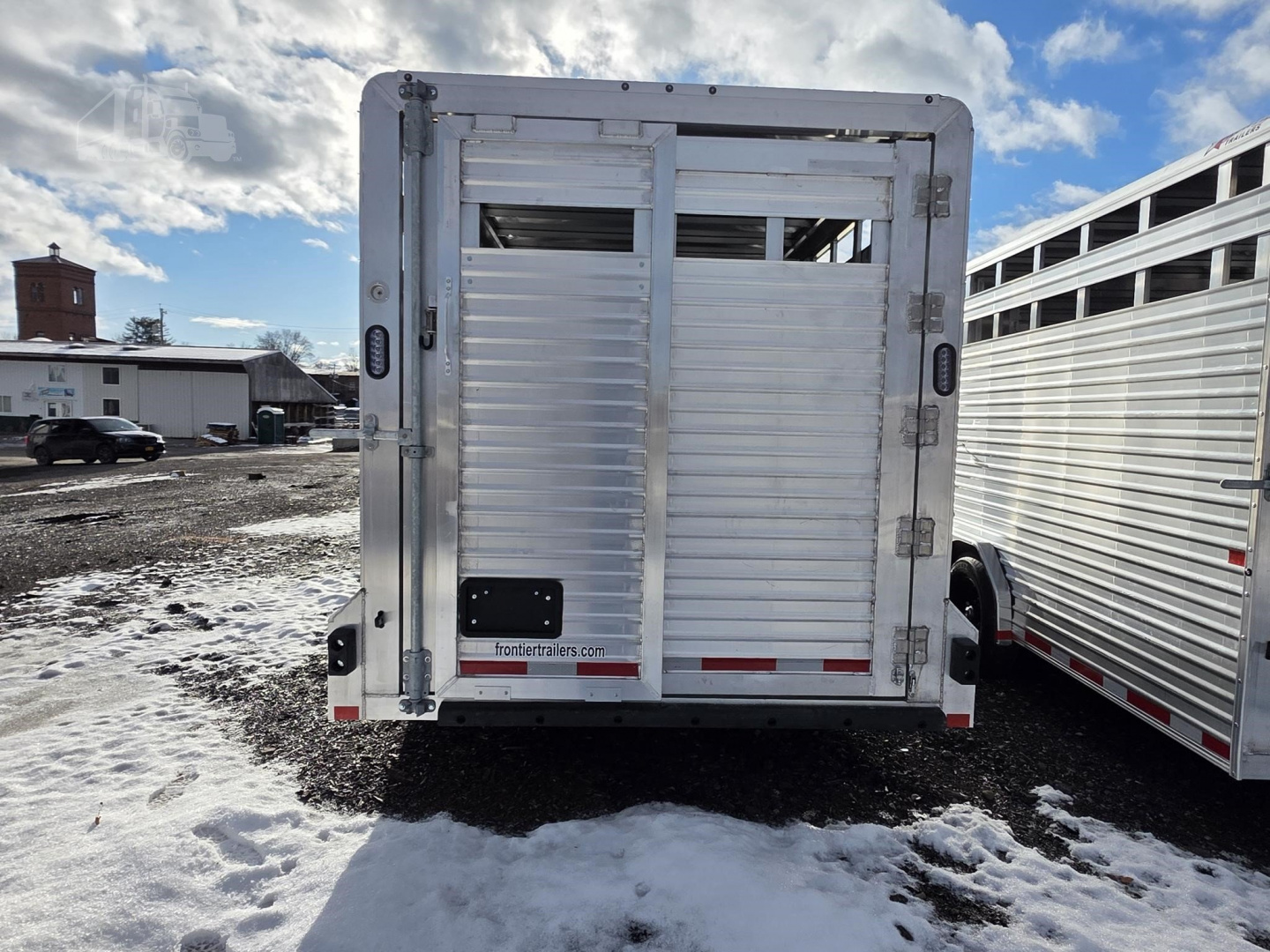 New 2026 FRONTIER 24 ft x 7 in Stock / Stock Combo Trailer