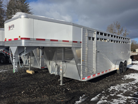 New 2026 FRONTIER 24 ft x 7 in Stock / Stock Combo Trailer