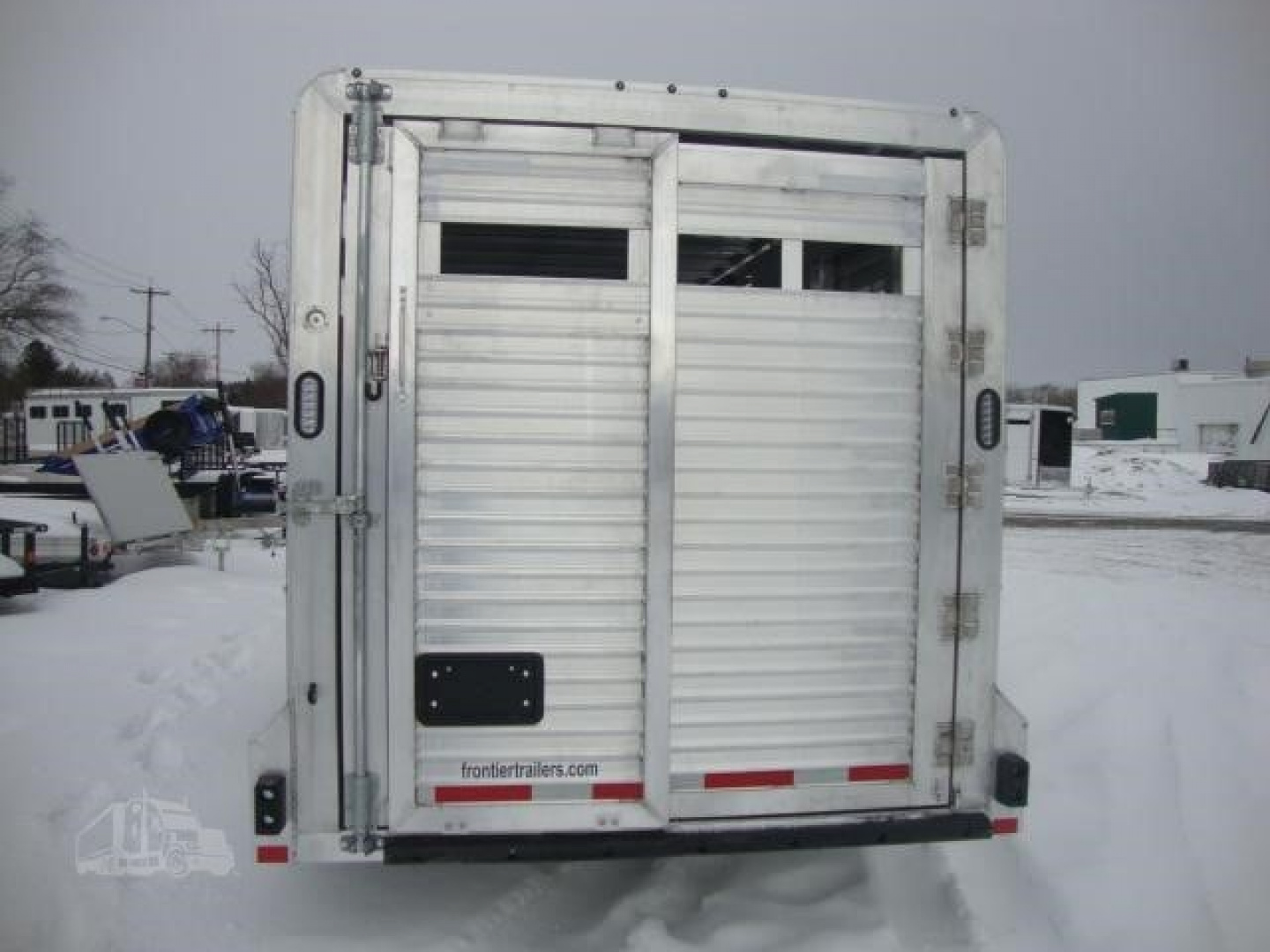 New 2025 FRONTIER 24 ft Stock / Stock Combo Trailer