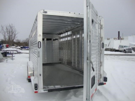 New 2025 FRONTIER 24 ft Stock / Stock Combo Trailer