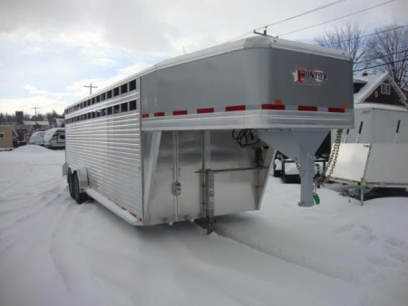 New 2025 FRONTIER 24 ft Stock / Stock Combo Trailer