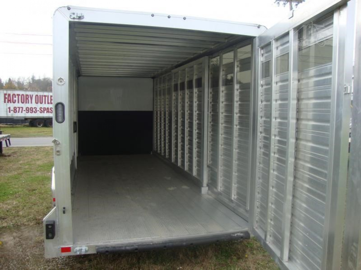 New 2023 FRONTIER 24 ft Stock / Stock Combo Trailer