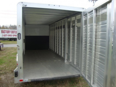 New 2023 FRONTIER 24 ft Stock / Stock Combo Trailer