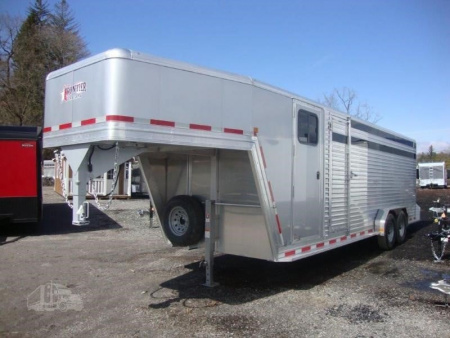 New 2023 FRONTIER 24 ft Stock / Stock Combo Trailer