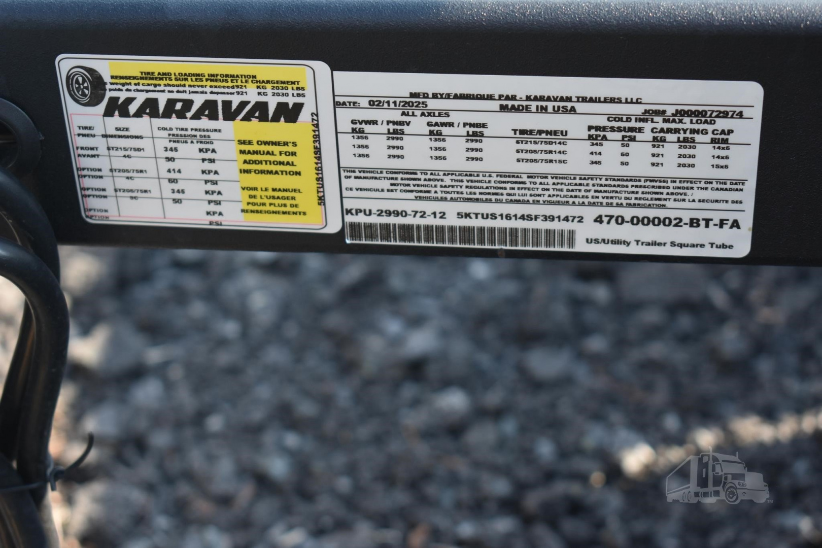 New 2025 KARAVAN 2990-72-12 Landscape Trailer