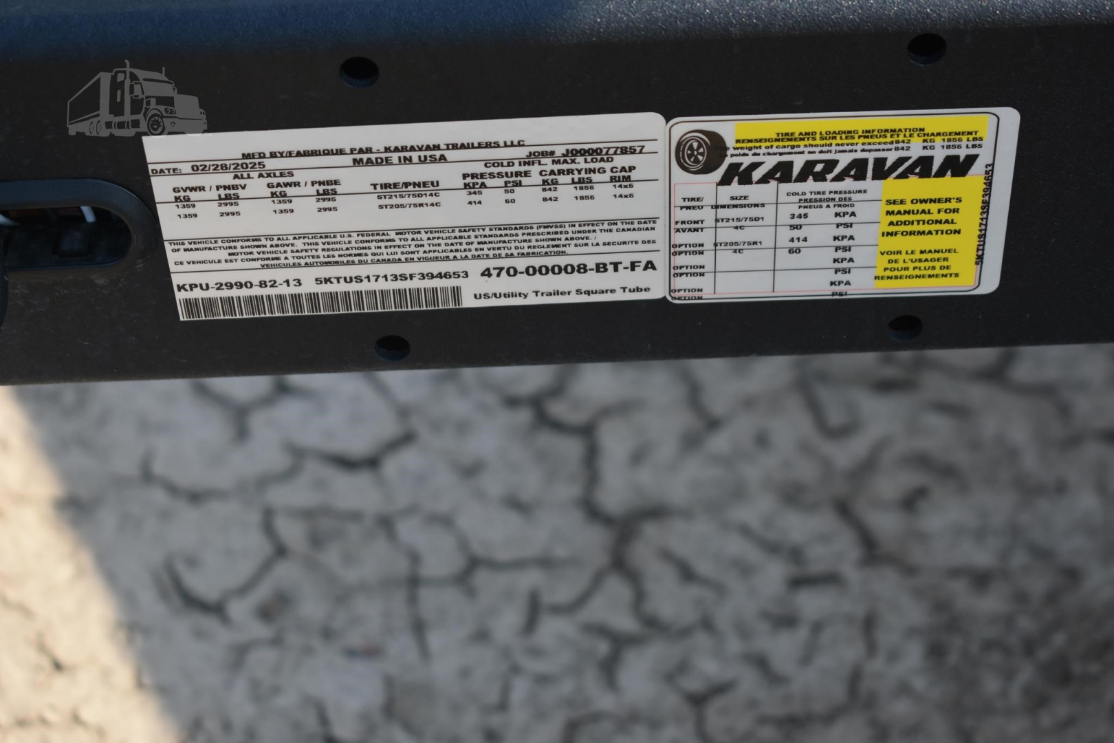 New 2025 KARAVAN 2990-82-13 Landscape Trailer
