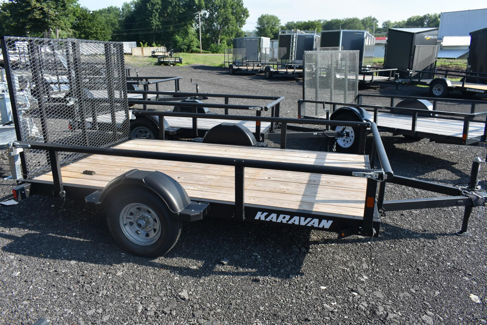New 2025 KARAVAN 10 ft x 72 in Landscape Trailer