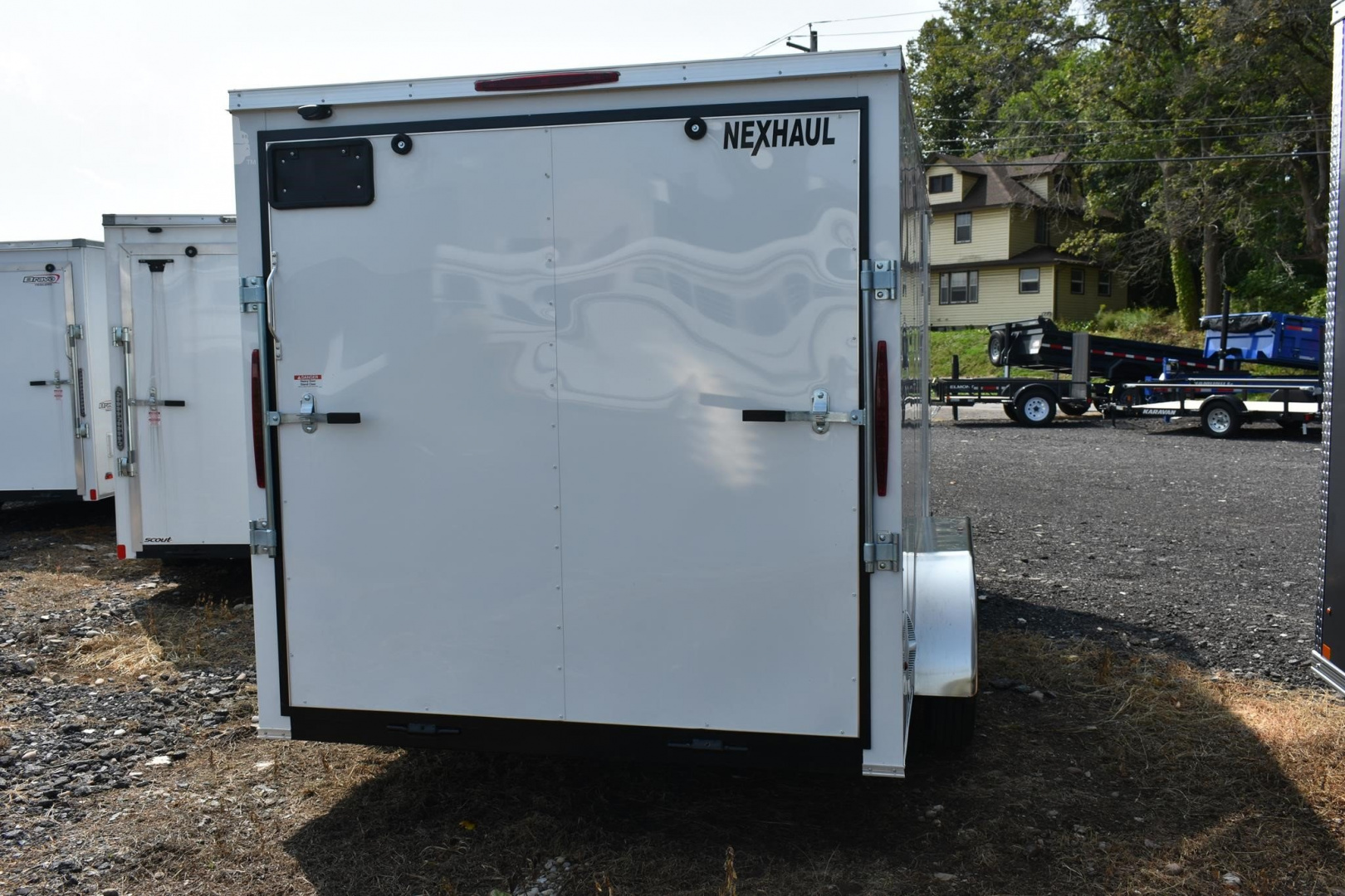 New 2025 NEXHAUL 14 ft x 84 in Cargo / Enclosed Trailer