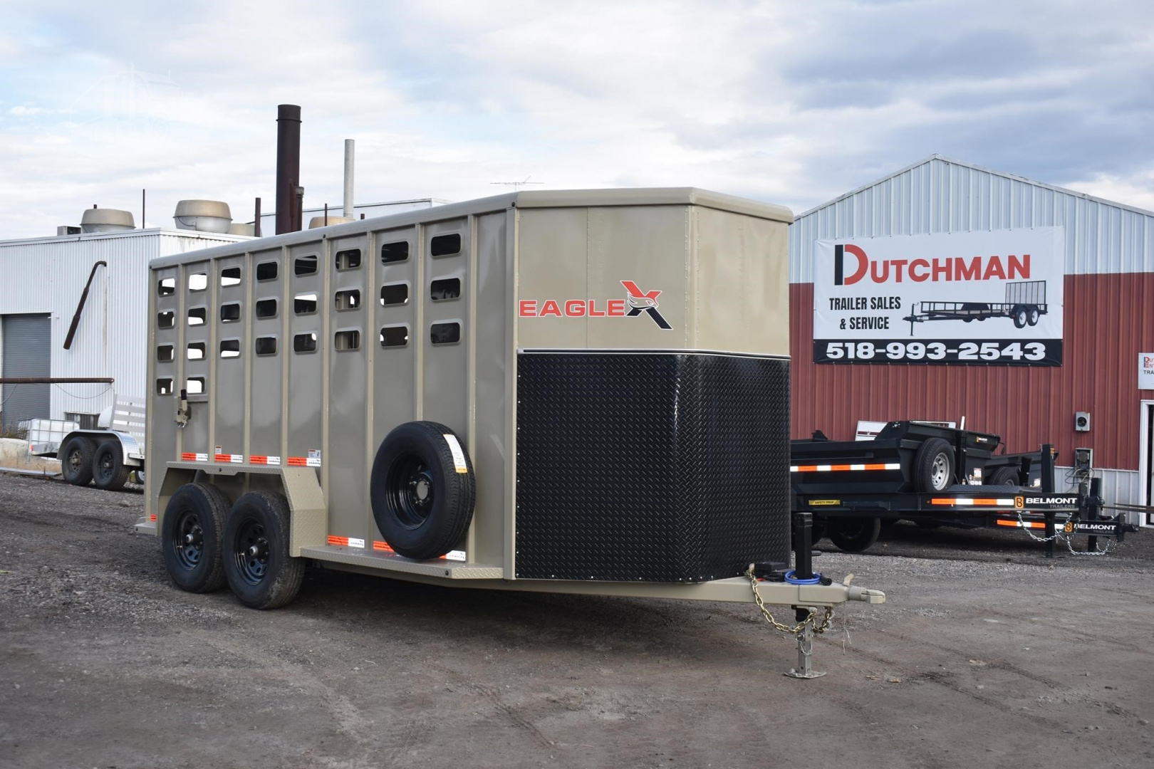 New 2026 RAWMAXX 16 ft Stock / Stock Combo Trailer