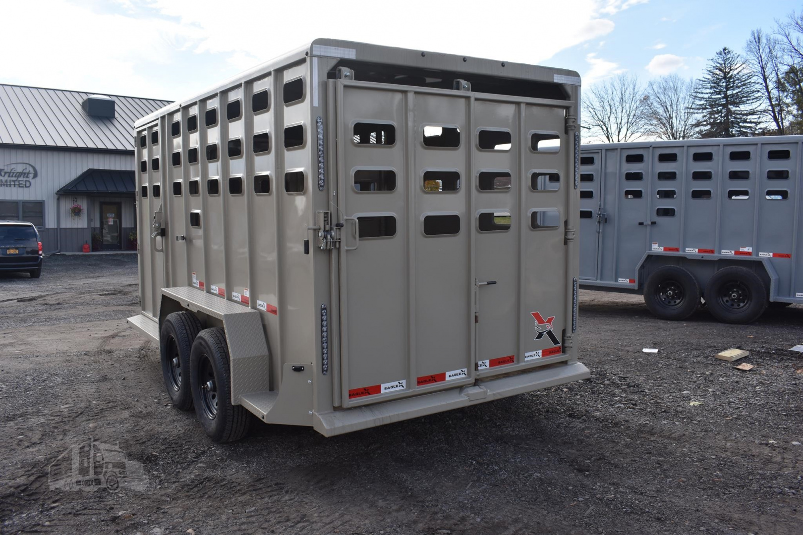 New 2026 RAWMAXX 16 ft Stock / Stock Combo Trailer