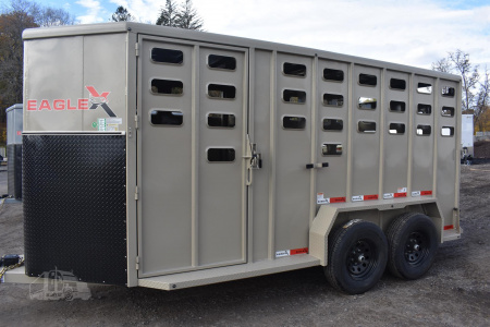 New 2026 RAWMAXX 16 ft Stock / Stock Combo Trailer