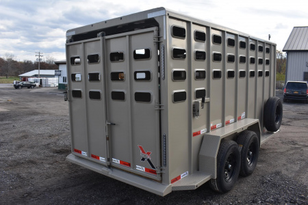 New 2026 RAWMAXX 16 ft Stock / Stock Combo Trailer