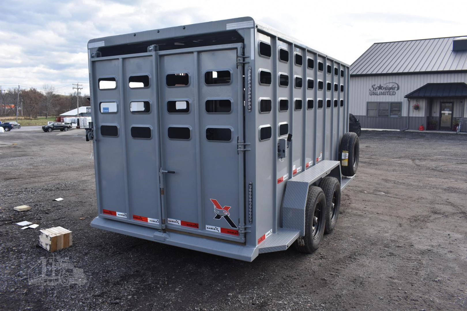 New 2026 RAWMAXX 16 ft Stock / Stock Combo Trailer