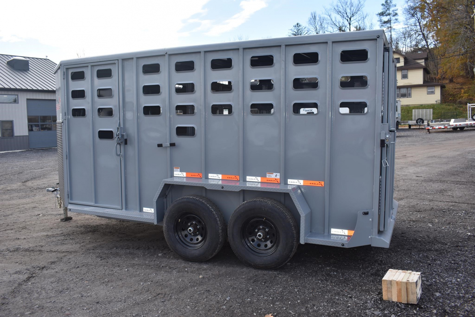 New 2026 RAWMAXX 16 ft Stock / Stock Combo Trailer