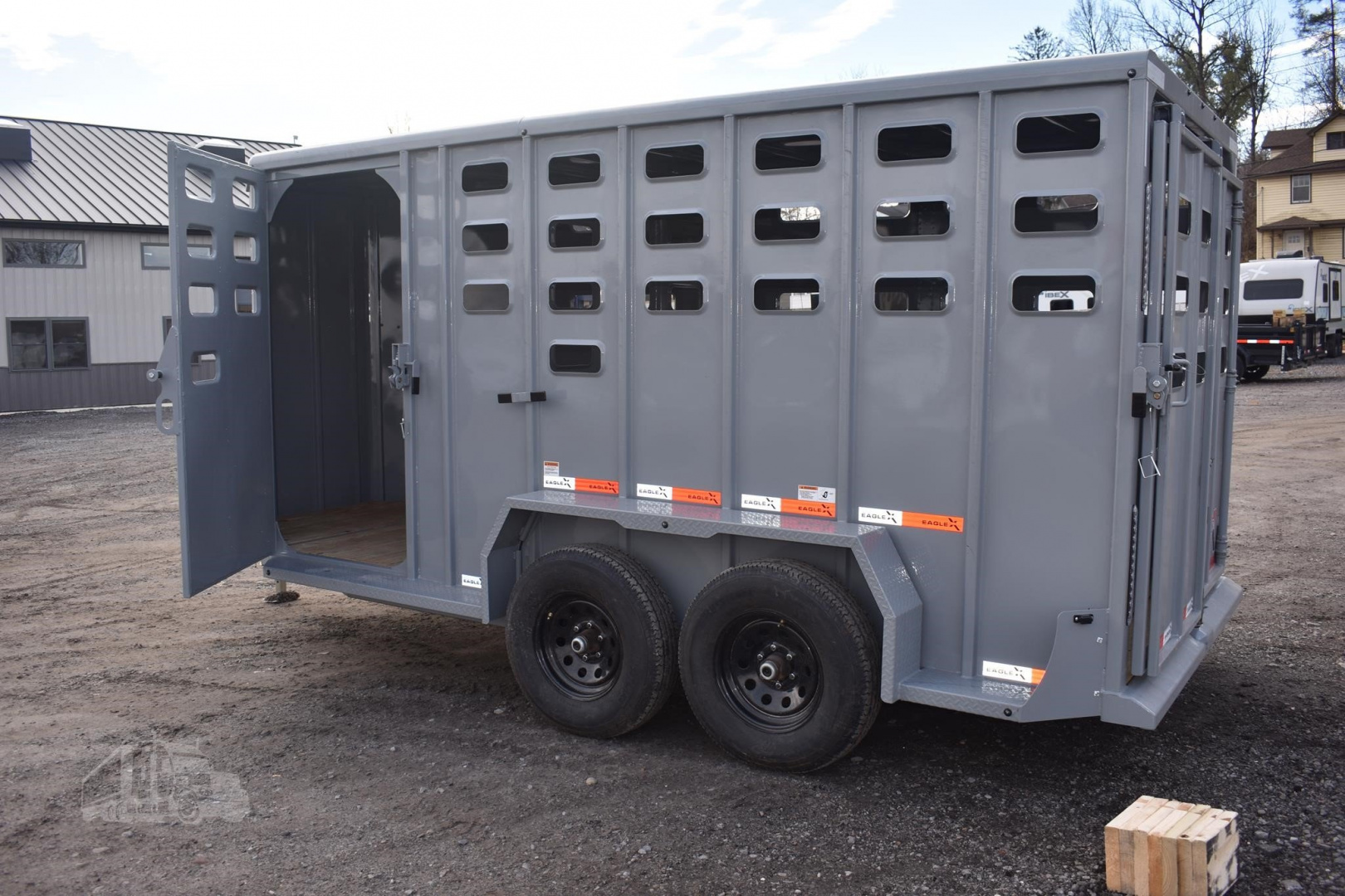 New 2026 RAWMAXX 16 ft Stock / Stock Combo Trailer