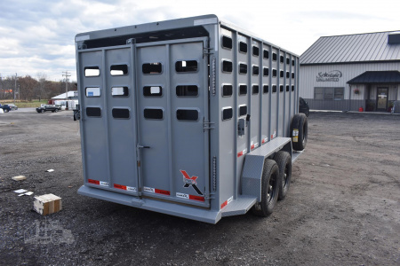 New 2026 RAWMAXX 16 ft Stock / Stock Combo Trailer